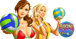 бикини пати девушки и волейбол онлайн