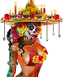женщина мексиканка праздник мертвых игра